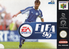 FIFA 99 for the Nintendo 64 Front Cover Box Scan