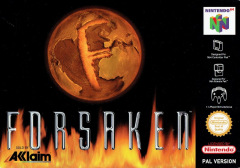 Forsaken for the Nintendo 64 Front Cover Box Scan