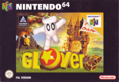 Glover for the Nintendo 64 Front Cover Box Scan