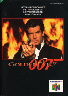 Scan of GoldenEye 007