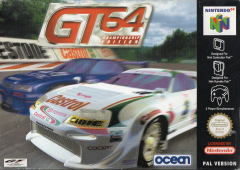 GT 64: Championship Edition for the Nintendo 64 Front Cover Box Scan