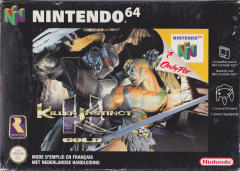 Killer Instinct Gold for the Nintendo 64 Front Cover Box Scan