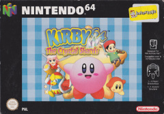 Kirby 64: The Crystal Shards for the Nintendo 64 Front Cover Box Scan