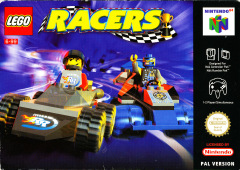 LEGO Racers for the Nintendo 64 Front Cover Box Scan