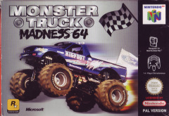 Monster Truck Madness 64 for the Nintendo 64 Front Cover Box Scan