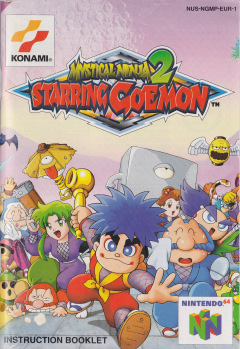 Scan of Mystical Ninja 2 starring Goemon