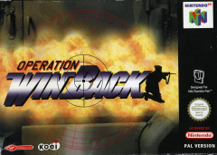 Operation WinBack for the Nintendo 64 Front Cover Box Scan