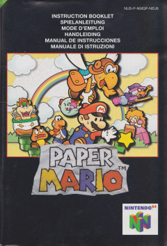 Scan of Paper Mario