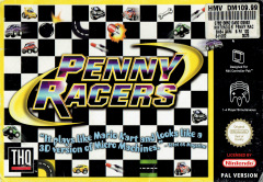 Penny Racers for the Nintendo 64 Front Cover Box Scan