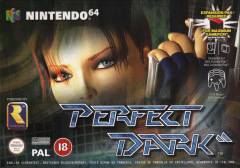 Perfect Dark for the Nintendo 64 Front Cover Box Scan