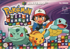 Pokémon Puzzle League for the Nintendo 64 Front Cover Box Scan