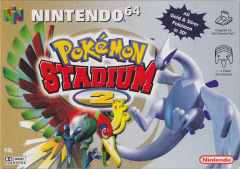 Pokémon Stadium 2 for the Nintendo 64 Front Cover Box Scan