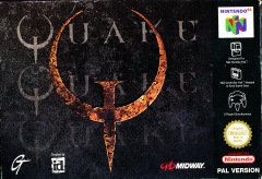 Quake for the Nintendo 64 Front Cover Box Scan