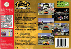 Scan of Ridge Racer 64