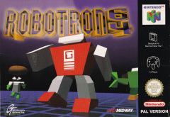 Robotron 64 for the Nintendo 64 Front Cover Box Scan