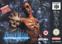 Shadow Man for the Nintendo 64 Front Cover Box Scan