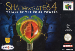 Shadowgate 64: Trials Of The Four Towers for the Nintendo 64 Front Cover Box Scan