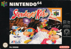 Snowboard Kids for the Nintendo 64 Front Cover Box Scan
