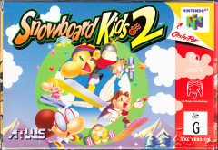 Snowboard Kids 2 for the Nintendo 64 Front Cover Box Scan