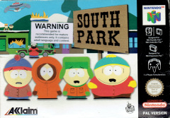 South Park for the Nintendo 64 Front Cover Box Scan