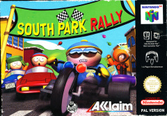 South Park Rally for the Nintendo 64 Front Cover Box Scan
