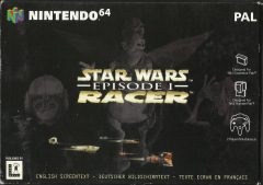 Star Wars: Episode I: Racer for the Nintendo 64 Front Cover Box Scan