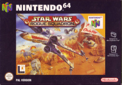 Star Wars: Rogue Squadron for the Nintendo 64 Front Cover Box Scan