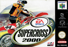 Supercross 2000 for the Nintendo 64 Front Cover Box Scan