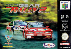 TG Rally 2 for the Nintendo 64 Front Cover Box Scan
