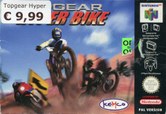 Top Gear: Hyper Bike for the Nintendo 64 Front Cover Box Scan