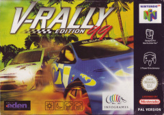 V-Rally: Edition 99 for the Nintendo 64 Front Cover Box Scan
