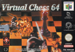 Virtual Chess 64 for the Nintendo 64 Front Cover Box Scan