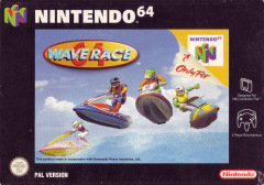 Wave Race 64 for the Nintendo 64 Front Cover Box Scan