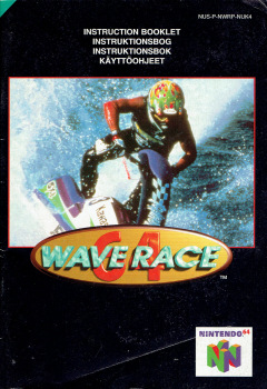 Scan of Wave Race 64