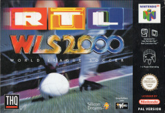 Michael Owen's World League Soccer 2000 for the Nintendo 64 Front Cover Box Scan