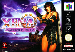 Xena: Warrior Princess for the Nintendo 64 Front Cover Box Scan