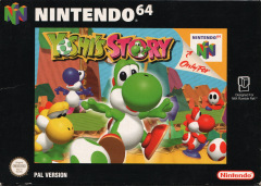 Yoshi's Story for the Nintendo 64 Front Cover Box Scan