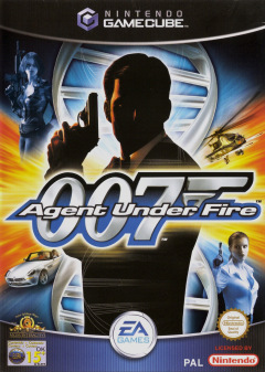 007: Agent under Fire for the Nintendo GameCube Front Cover Box Scan