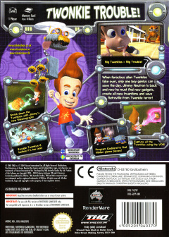 Scan of The Adventures of Jimmy Neutron Boy Genius: Attack of the Twonkies