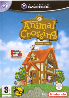 Animal Crossing (Welcome to...) for the Nintendo GameCube Front Cover Box Scan