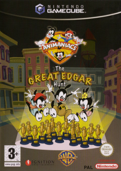 Animaniacs: The Great Edgar Hunt for the Nintendo GameCube Front Cover Box Scan