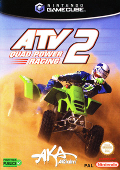 ATV Quad Power Racing 2 for the Nintendo GameCube Front Cover Box Scan