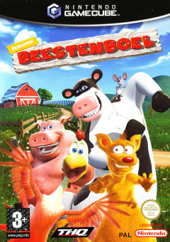 Barnyard: The Original Party Animals for the Nintendo GameCube Front Cover Box Scan