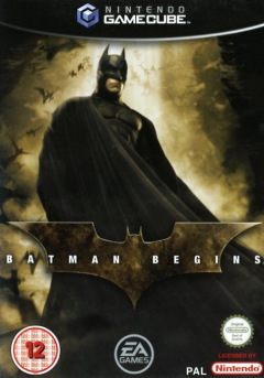 Batman Begins for the Nintendo GameCube Front Cover Box Scan