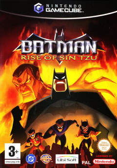 Batman: Rise of Sin Tzu for the Nintendo GameCube Front Cover Box Scan