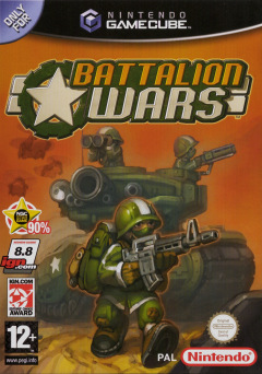 Battalion Wars for the Nintendo GameCube Front Cover Box Scan