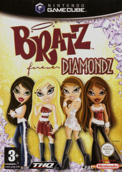 Bratz: Forever Diamondz for the Nintendo GameCube Front Cover Box Scan