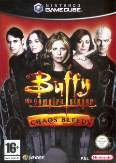 Buffy the Vampire Slayer: Chaos Bleeds for the Nintendo GameCube Front Cover Box Scan