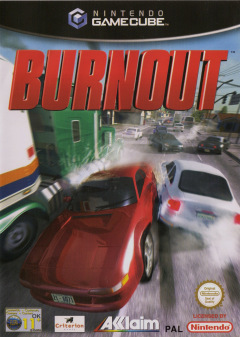 Burnout for the Nintendo GameCube Front Cover Box Scan