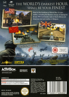 Scan of Call of Duty: Finest Hour